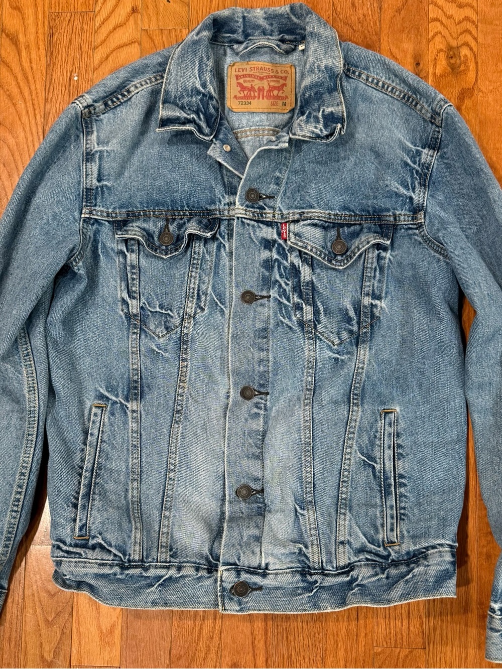 Levi's Blue Denim Trucker Jacket